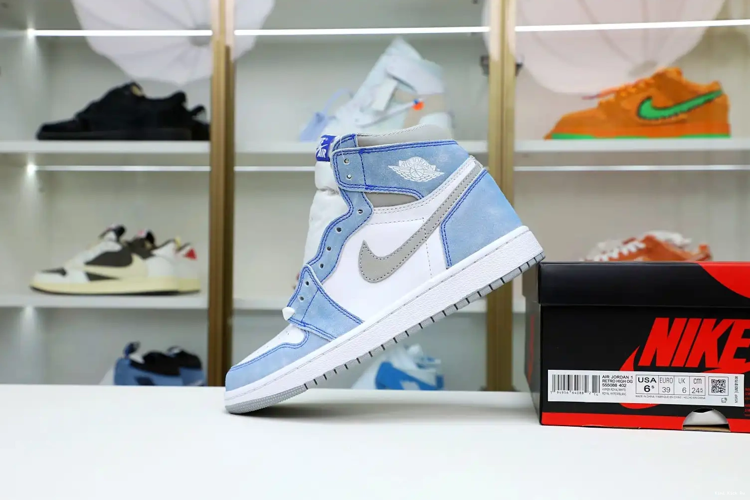 RETRO Kimikick JORDAN ROYAL' 1 AIR OG 'HYPER HIGH 0408